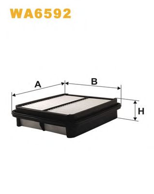 WIX FILTERS wa6592 -  Воздушный фильтр